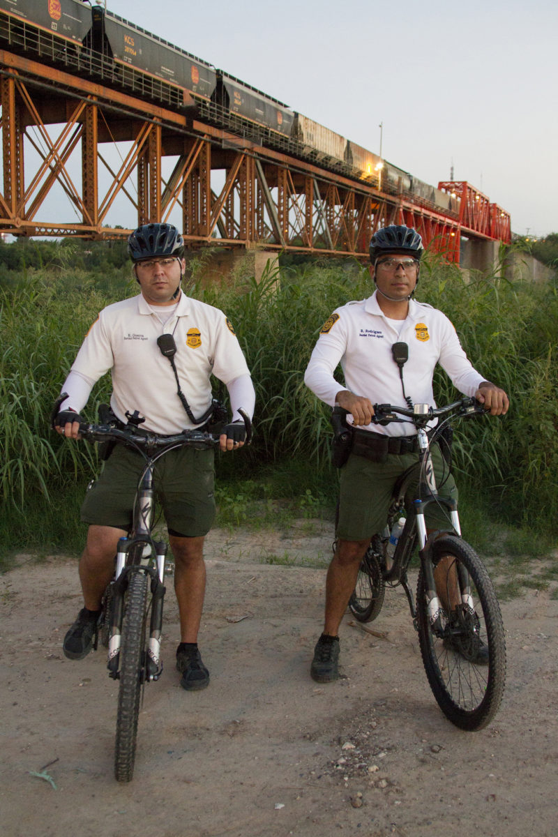 CBP, Border Patrol agents from the Laredo Bike Patrol unit on patrol in South Texas. Photo: Donna Burton, US Government Work