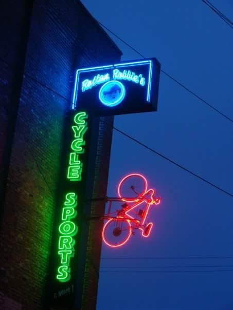 Neon sign for "Frosty Rabbit