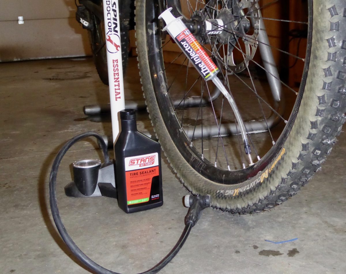 A couple of inexpensive tools makes adding sealant to your tires a quick, simple job with no mess.