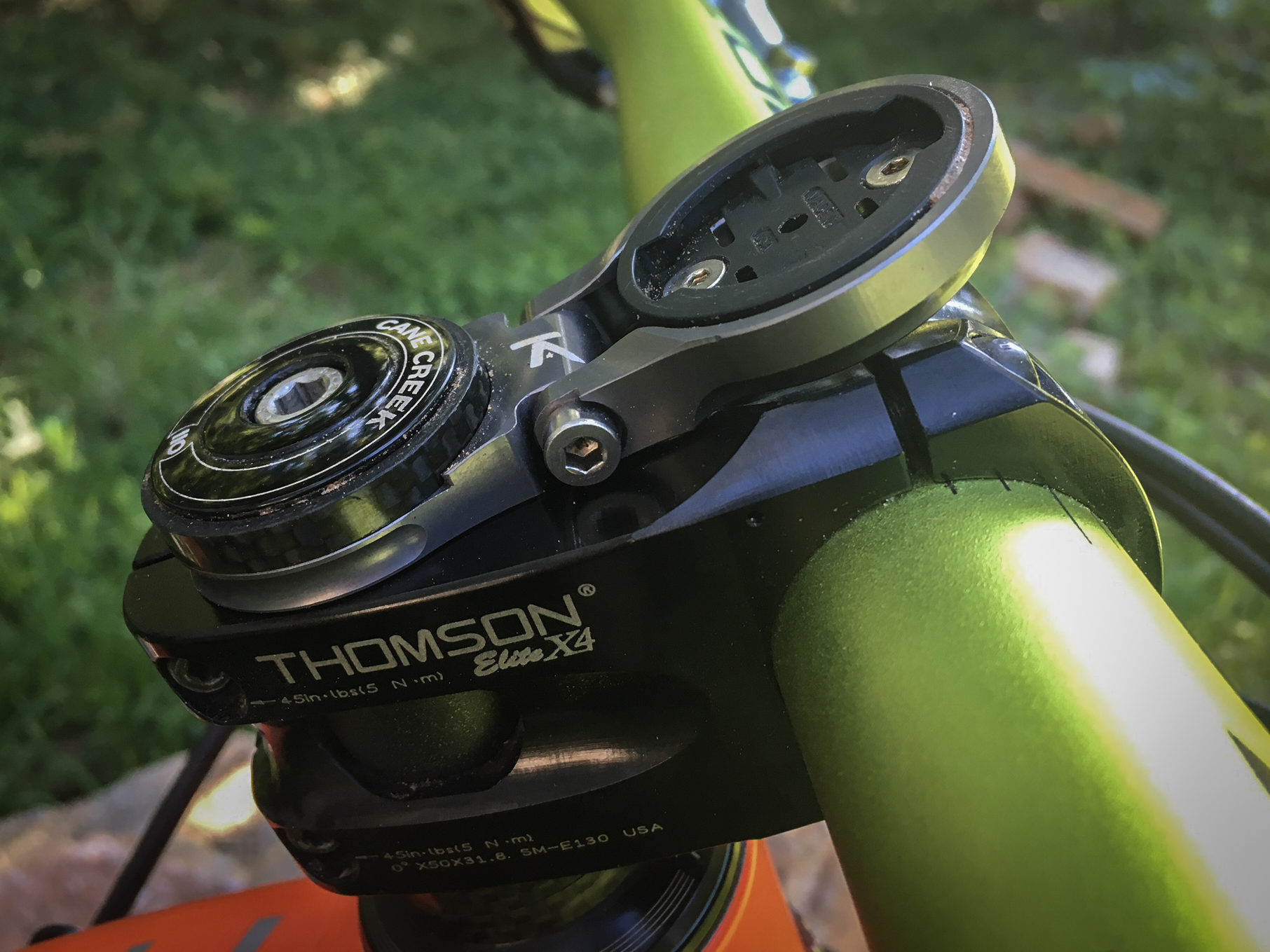 k edge mtb garmin mount