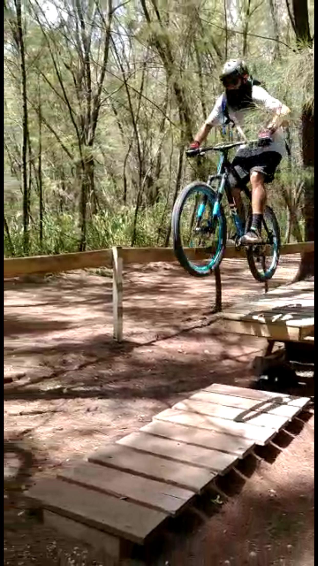  Virginia Key North Point mountain bike trail.