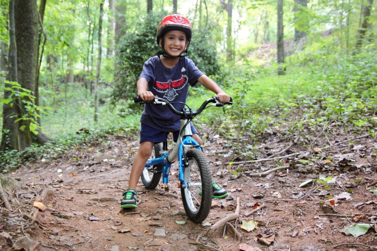 balance bike with removable pedals