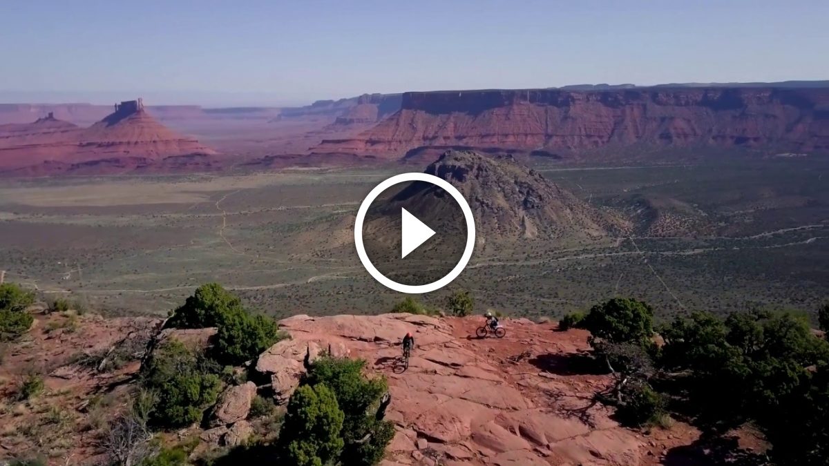 Watch Porcupine Rim from Above Singletracks Mountain Bike News