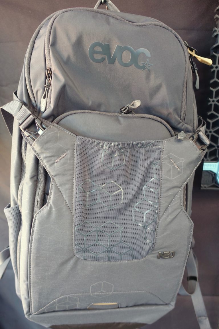 New Evoc Neo Hydration Pack Includes Back Protection, Free Crash