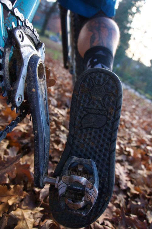 O'Neal Pinned Flat Pedal Mountain Bike Shoe Red/Grey - Foto 14