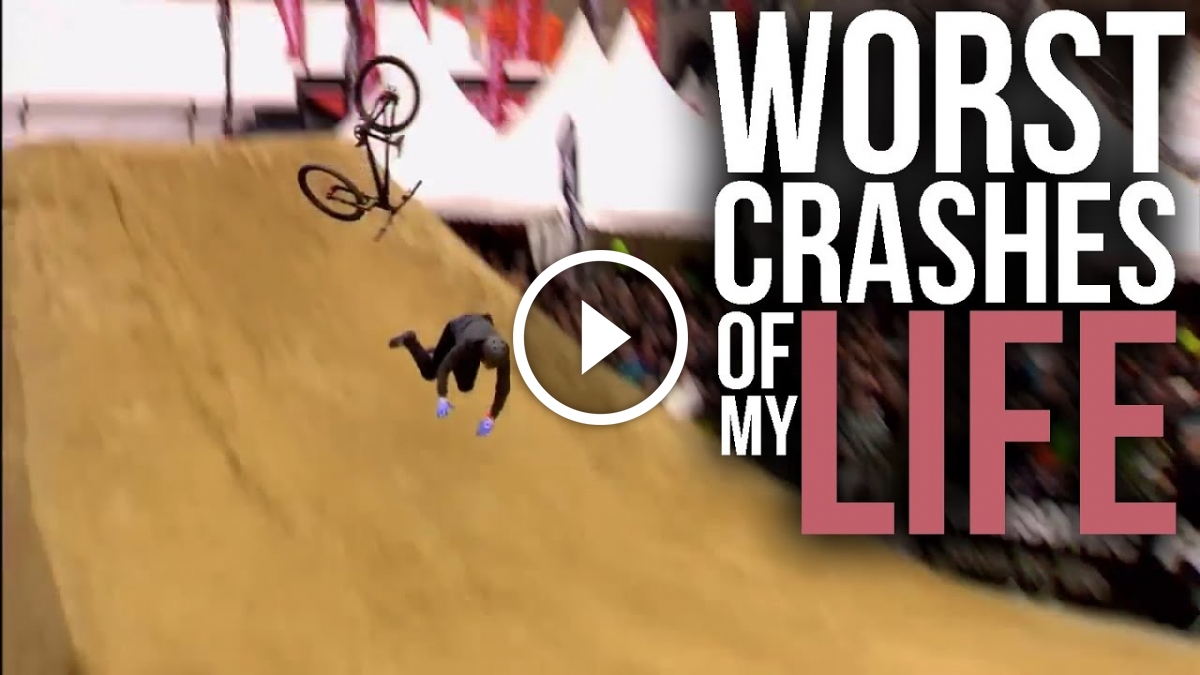 Watch The Worst Crashes from Matt Jones' MTB Career Singletracks