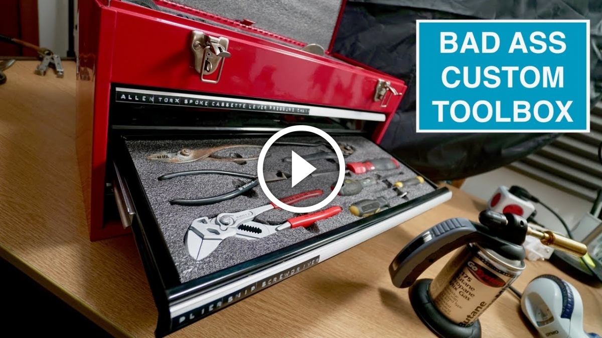 Watch How to Organize Mountain Bike Tools With a Custom Toolbox