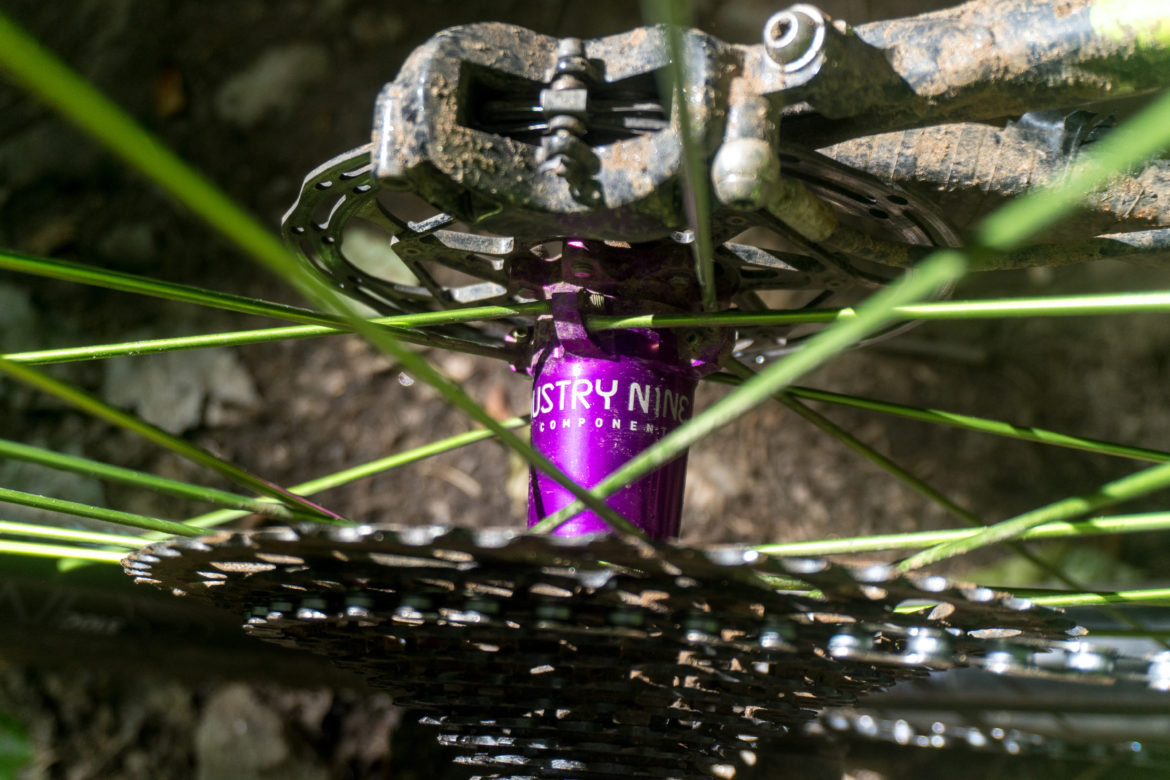 Review Industry 9 Enduro Carbon Wheelset with Hydra Hubs Singletracks Mountain Bike News