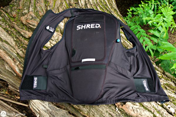 SHRED. Flexi Back Protector Covers Your Spine and Has Space for Gear ...