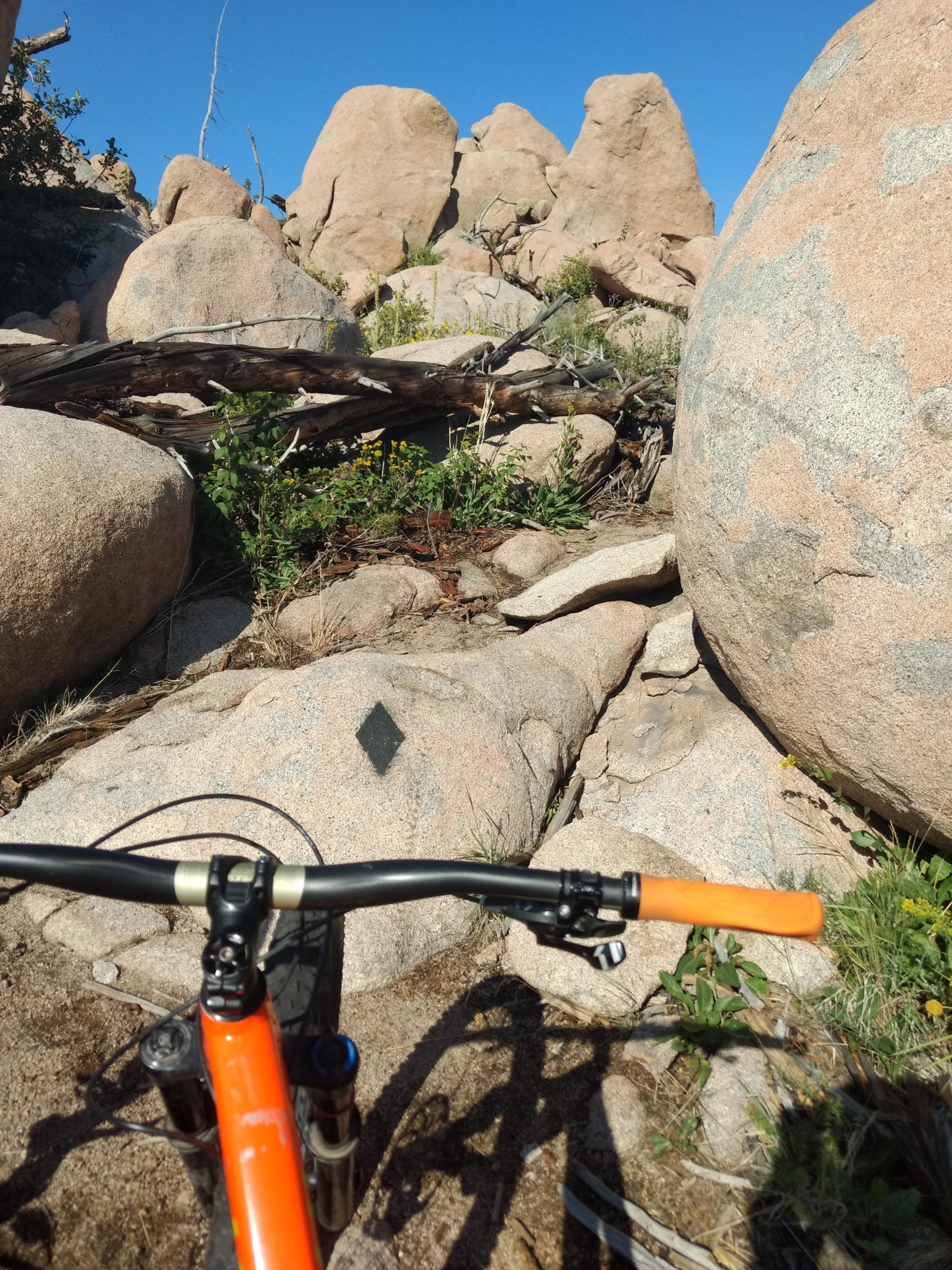 On the Rocks Mountain Bike Trail in Masonville, Colorado Directions
