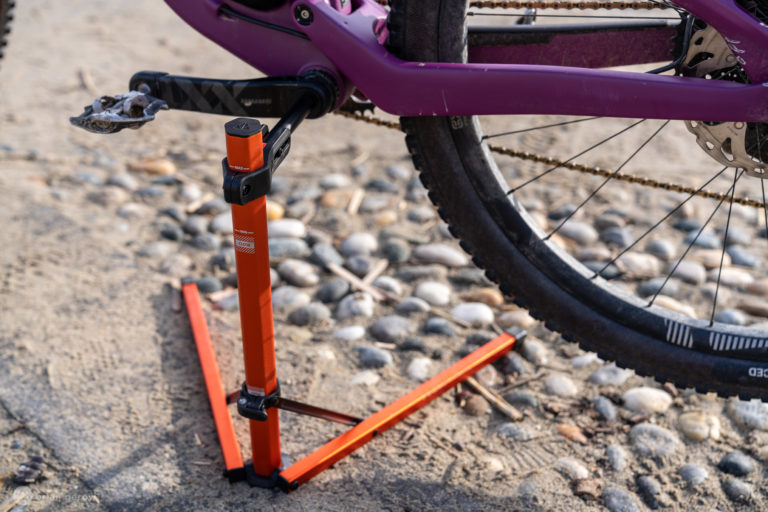 granite hex bike stand