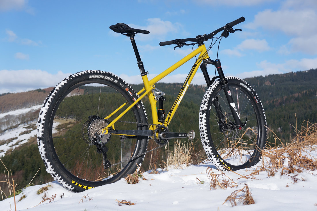 steel hardtail trail bike