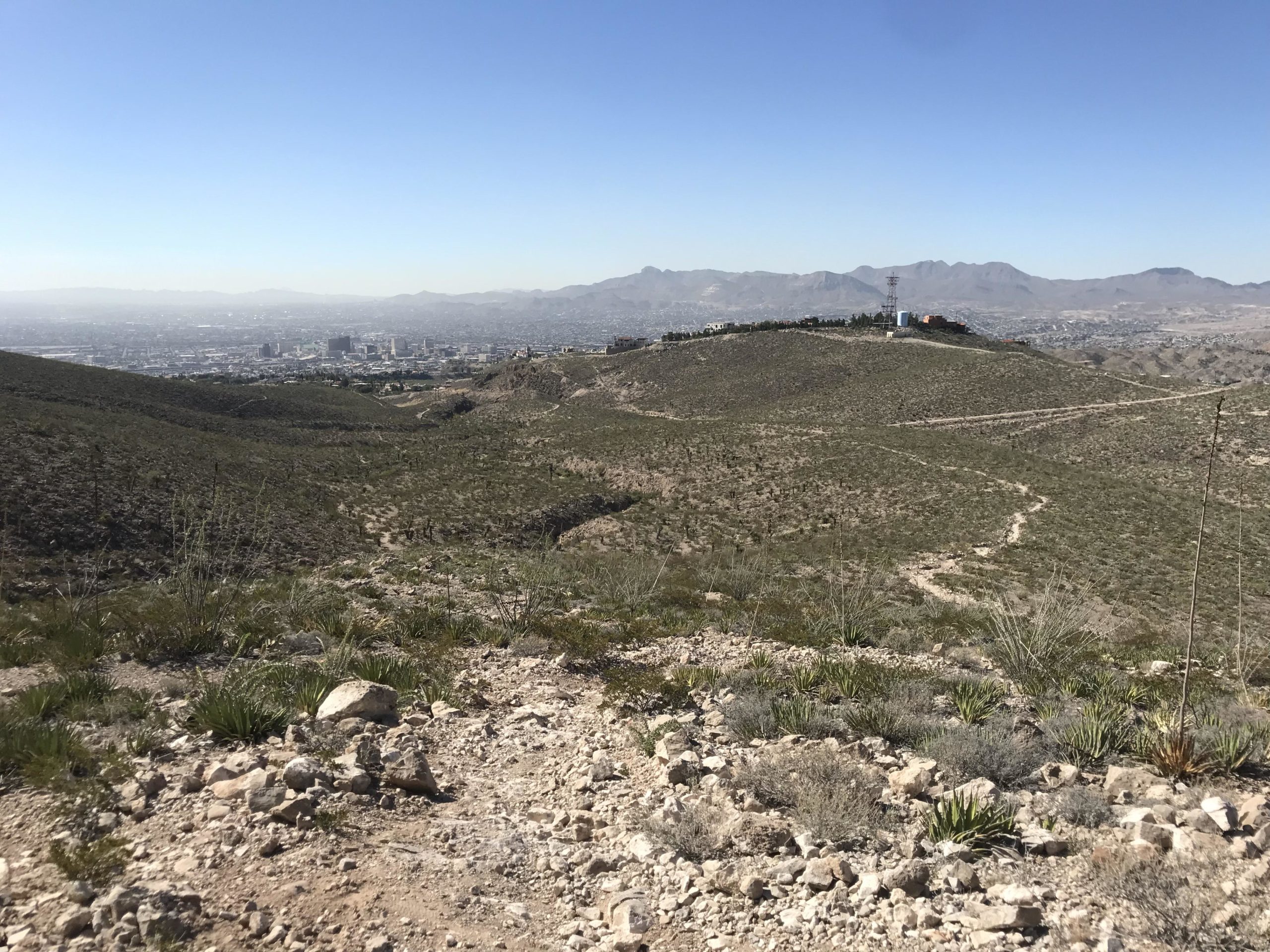 Monk's Trail System / Arroyo Park Mountain Bike Trail in El Paso, Texas