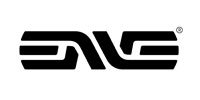 Black and white logo featuring stylized letters "EVS" with unique design elements.