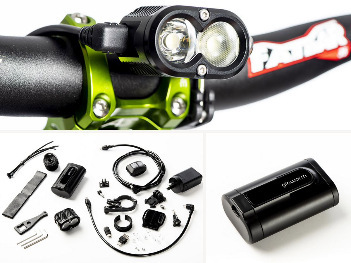 Giveaway Gloworm X2 Adventure and XS Mountain Bike Light Sets