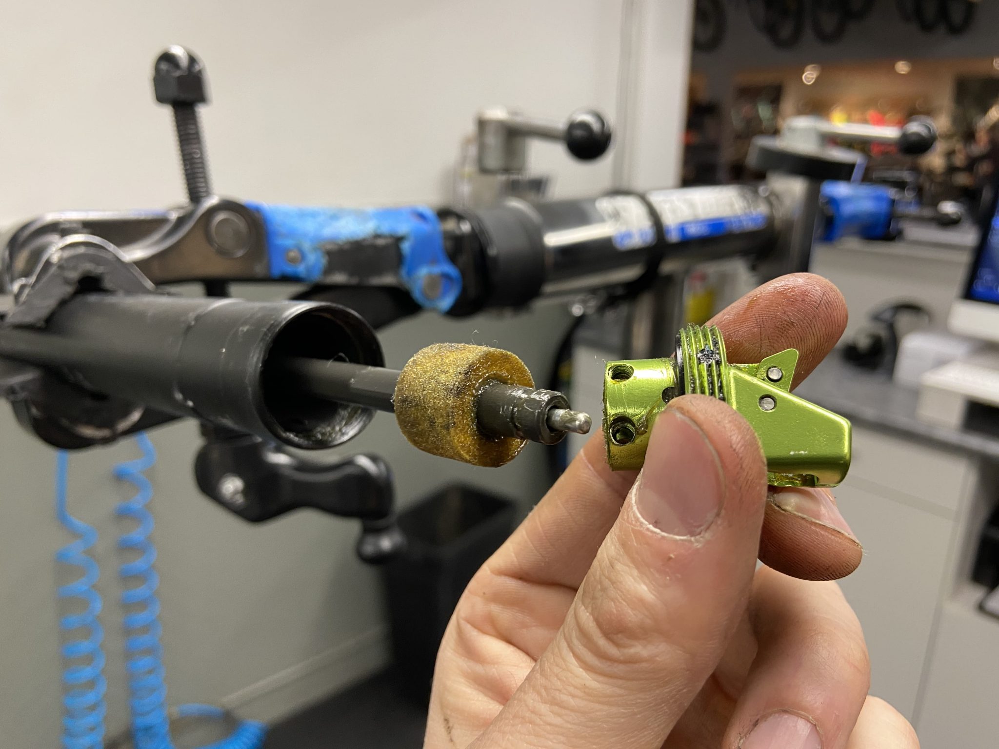 How to Rebuild a Cartridge Dropper Post Singletracks Mountain Bike News