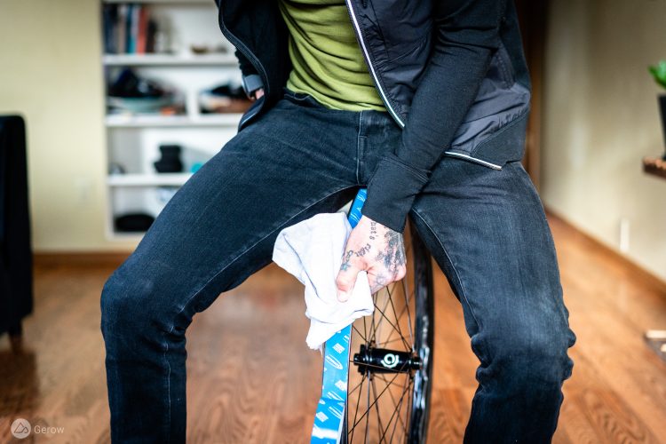 gorilla tape bike frame protection