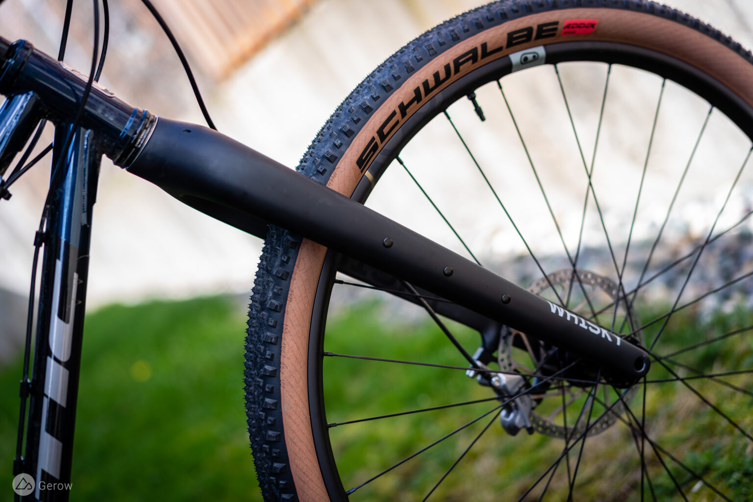 Hardtail Turned Gravel Grinder With the Whisky Components No.9 MTN