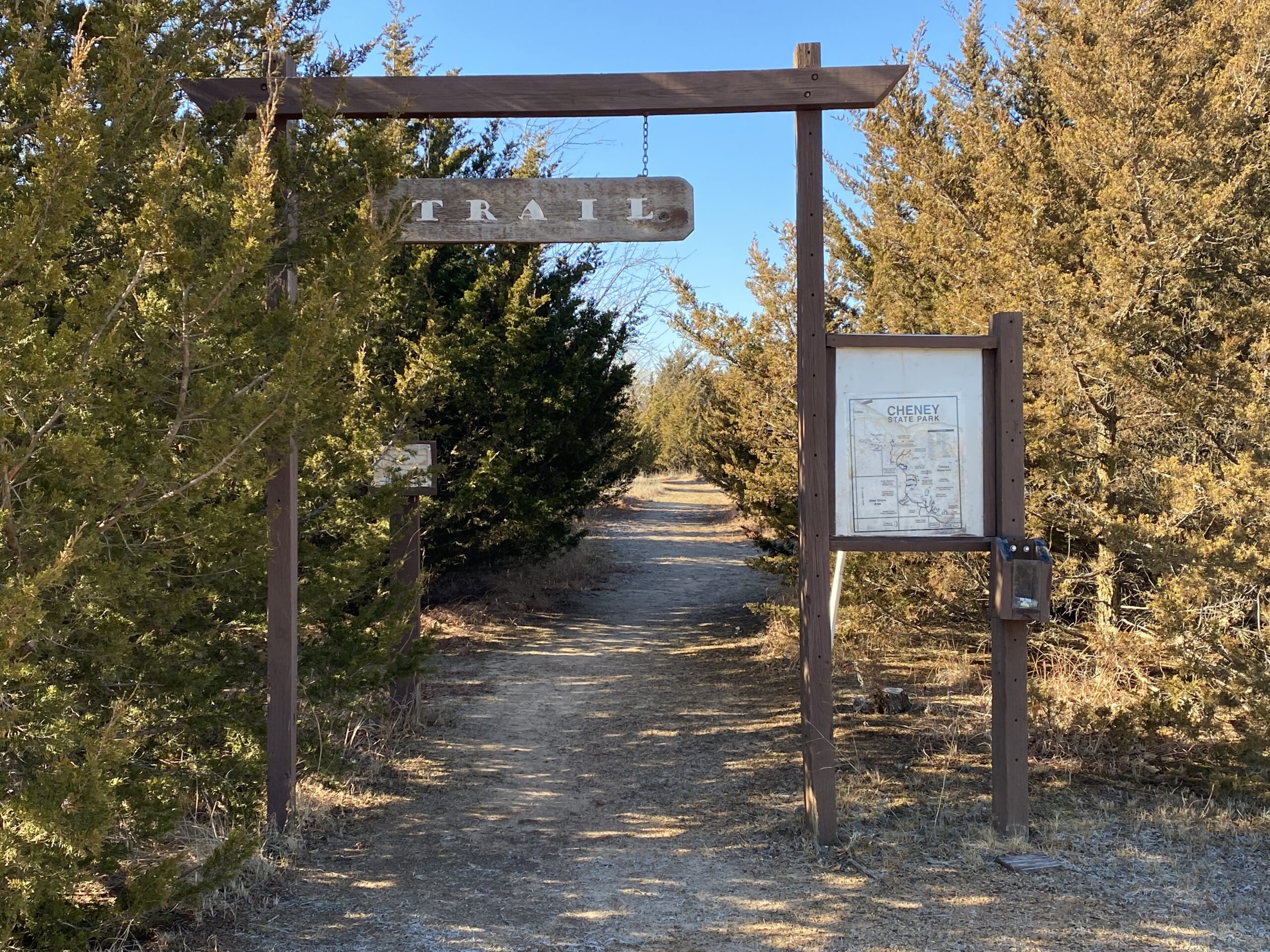 Cheney Lake Main Trail Mountain Bike Trail in Chaney, Kansas