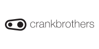 Logo of Crankbrothers, featuring a stylized icon and the brand name in lowercase letters.