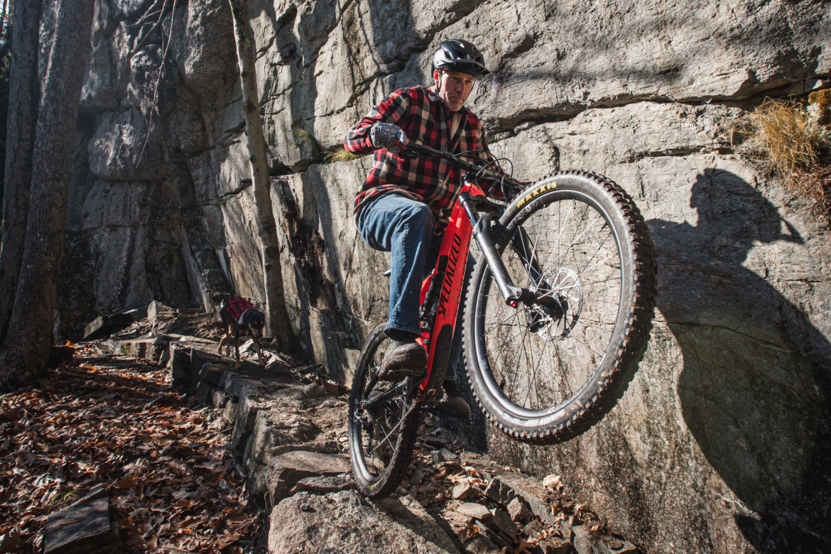 Satan's Ridge Mountain Bike Trail in New Hartford, Connecticut ...