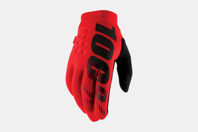 100% BRISKER Cold Weather Motocross & Mountain Bike Gloves