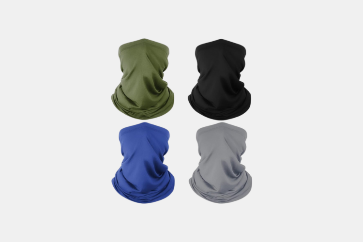 Neck Gaiter / Face Mask / Head Cover (4-pack)