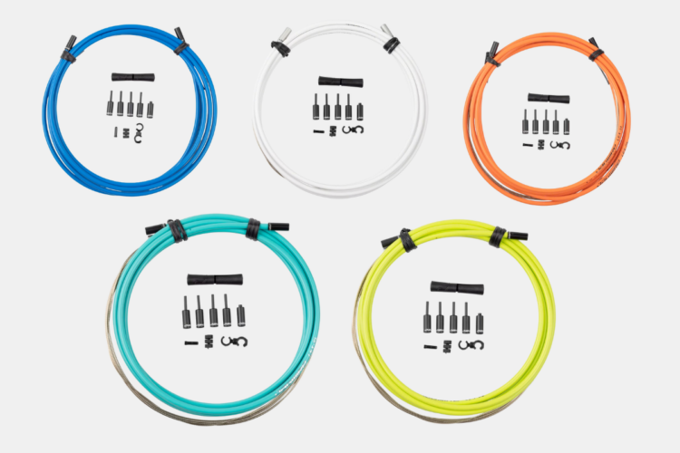 Colorful shift and dropper cable housing