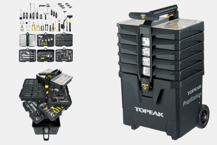Topeak PrepStation 2 Rolling Tool Station + 55pc Tool Set