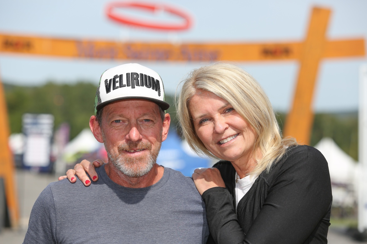 Pat Drouin (left) and Chantal Lachance (right).
