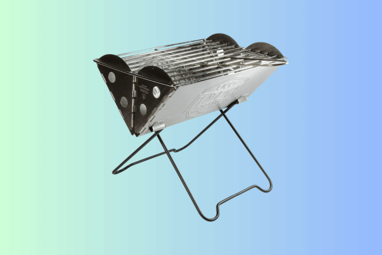 UCO Flatpack Portable Stainless Steel Grill and Fire Pit