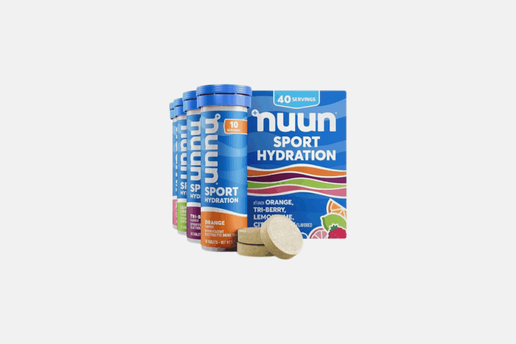 Nuun Sport Electrolyte Tablets 4x10 pack