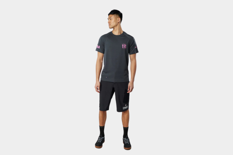 Short Sleeve Mountain Bike Jersey - Grey