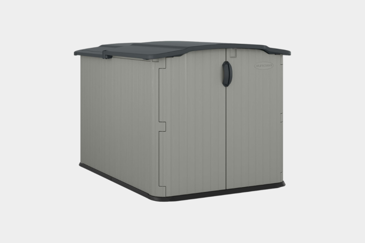 Suncast 138 Cu Ft Horizontal Outdoor Storage Shed