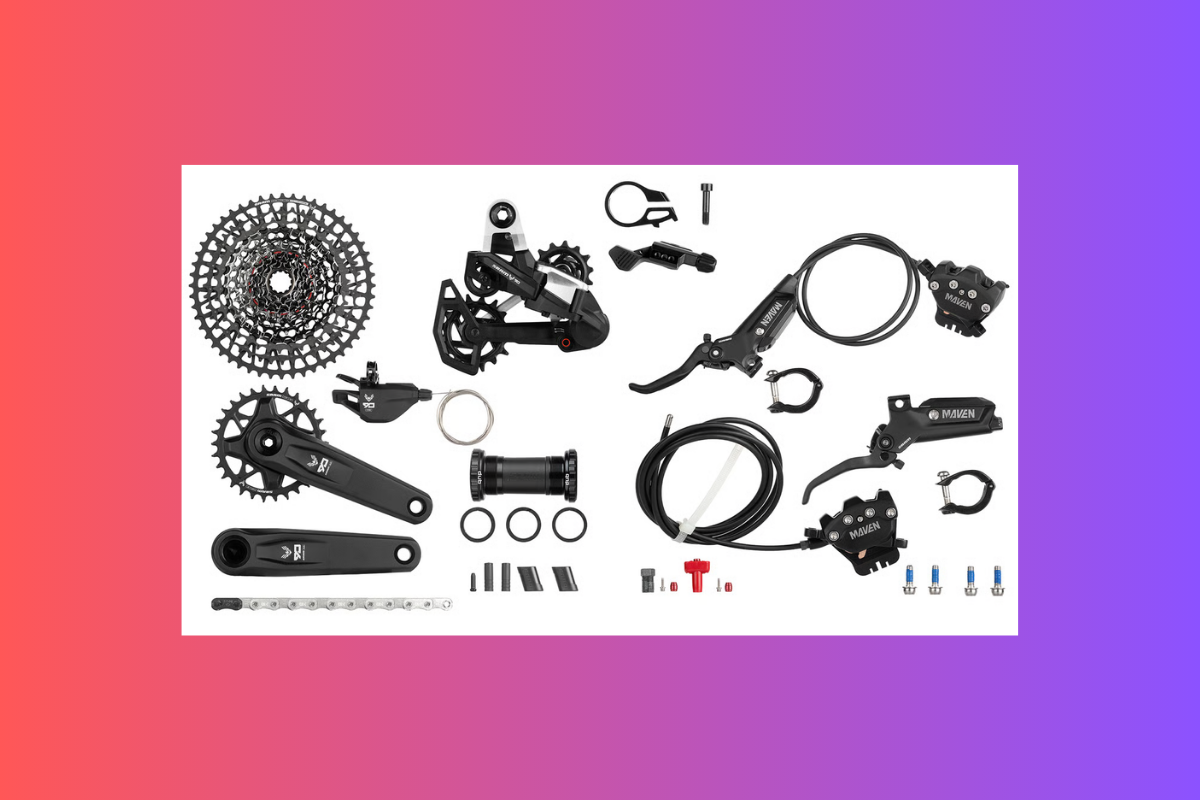Complete SRAM Eagle 90 groupset with Maven brakes now only $799