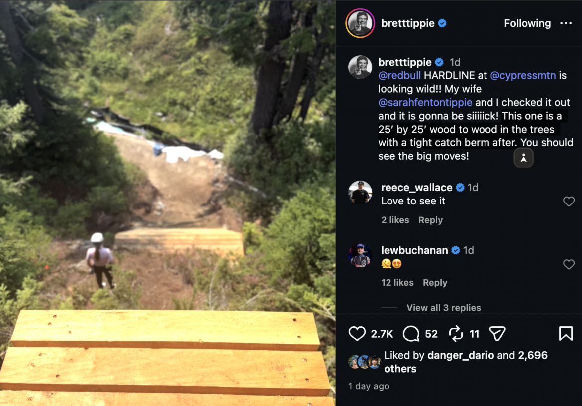 Red Bull Hardline BC reveals massive feature ahead of October event